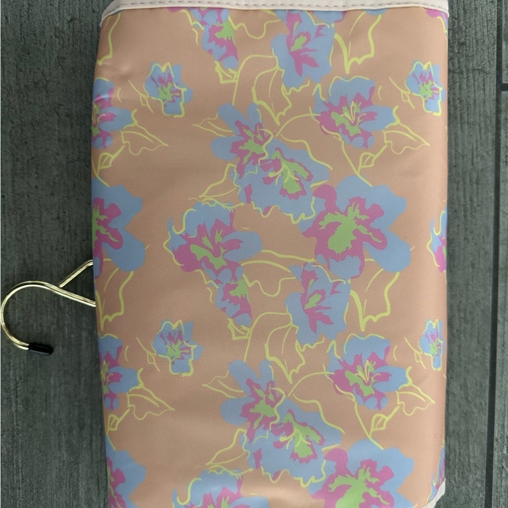 Nine West Floral Hanging Makeup Bag - Picture 4 of 5
